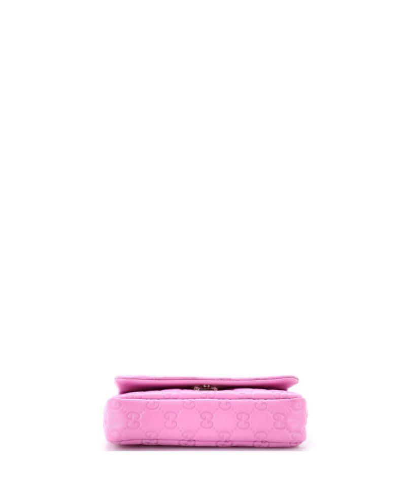 Mini GG Milano Top Handle Bag Guccissima Leather