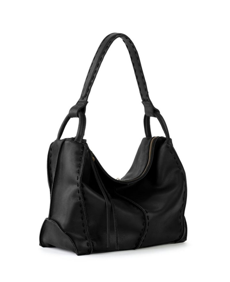 Los Feliz Leather Medium Hobo Bag