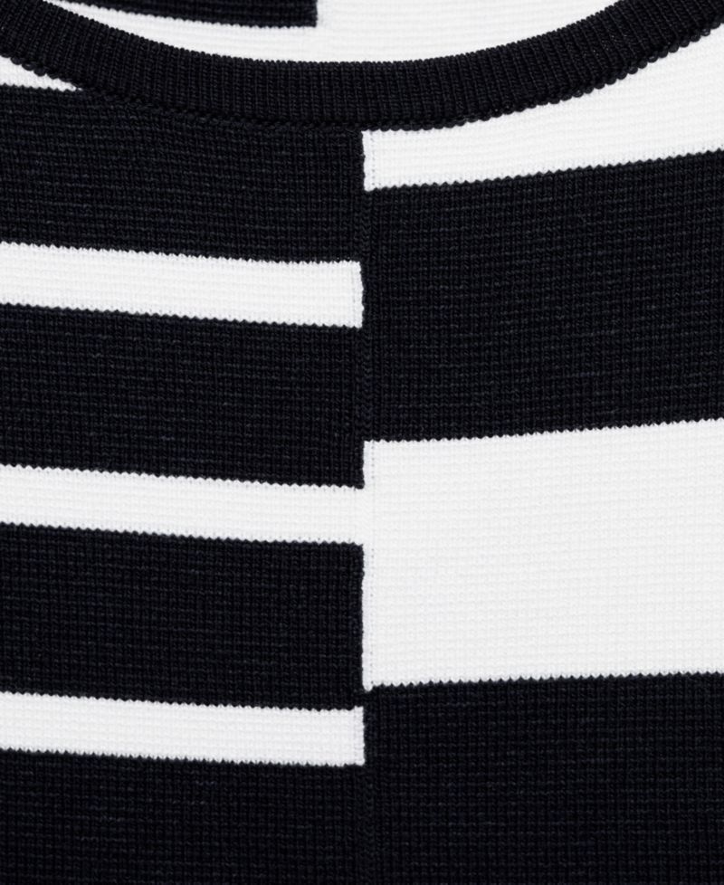 Women's Combined Stripes Knitted Dress