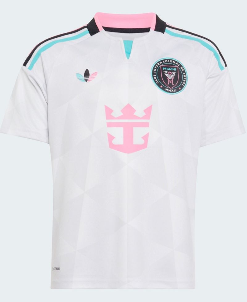 Big Boys and Girls White Inter Miami CF 2026 Third Replica Jersey