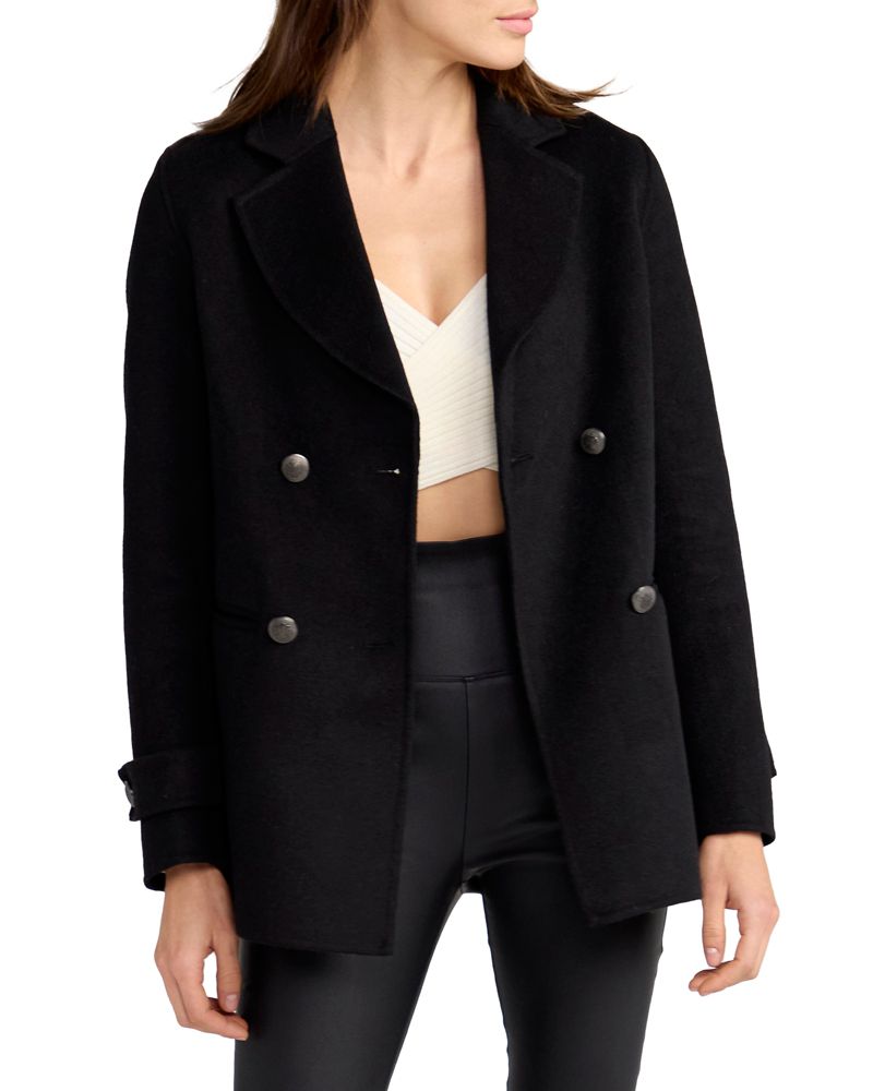 Women's Forget You Military Peacoat