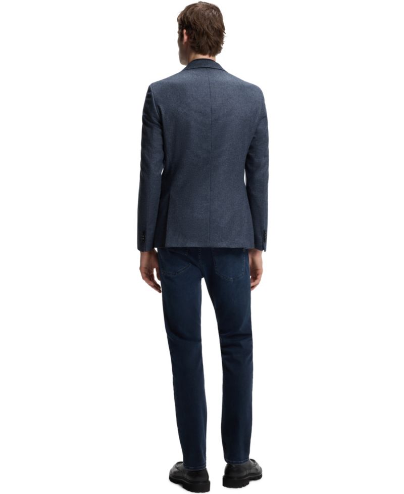 BOSS by Men's Wool-Cashmere Slim-Fit Blazer