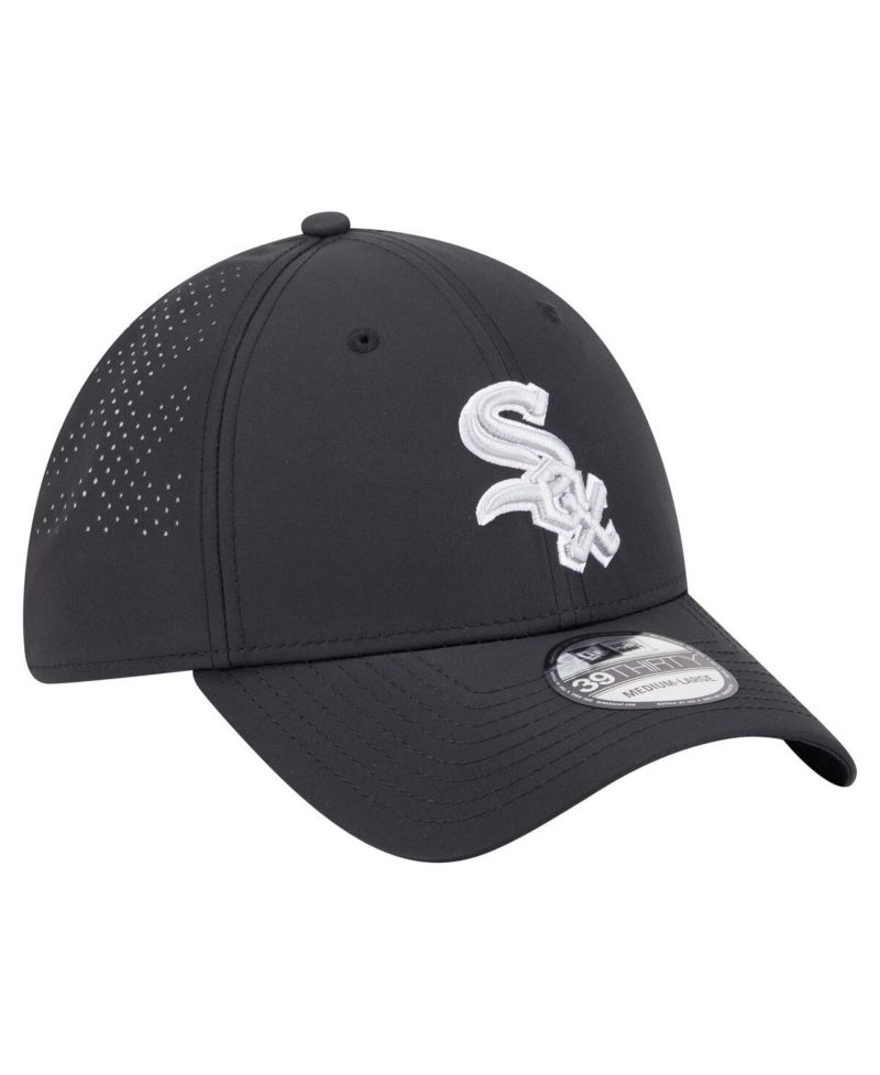 Men's Black Chicago White Sox Night 39THIRTY Flex Hat