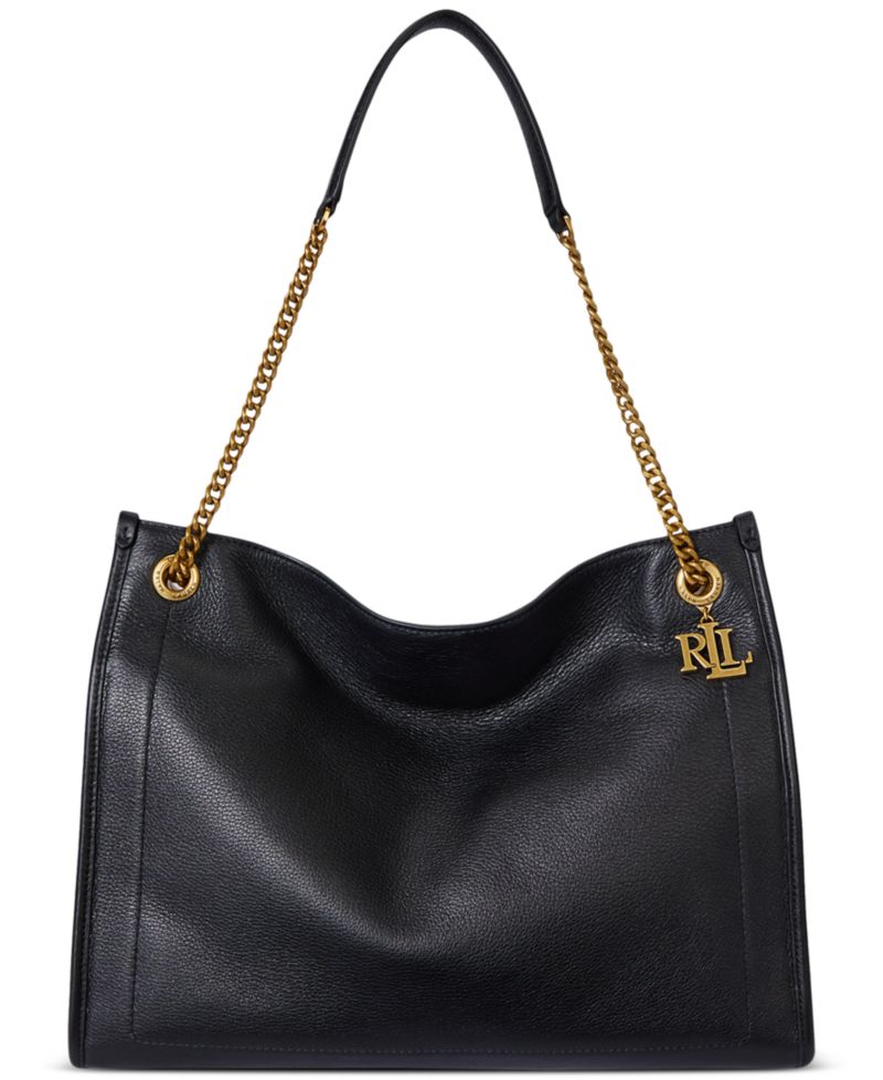 Bradley Large Pebbled Leather Tote Bag
