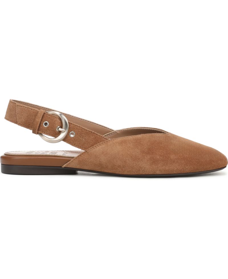 Women's Crystal Slingback Flats