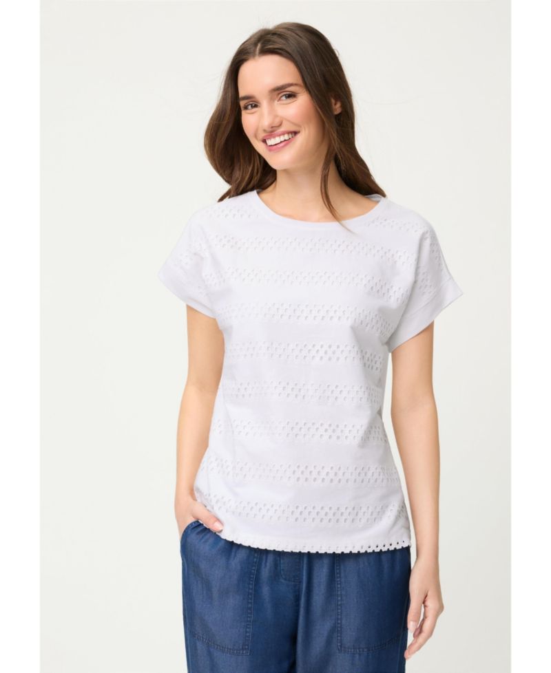 Women's Eyelet T-Shirt