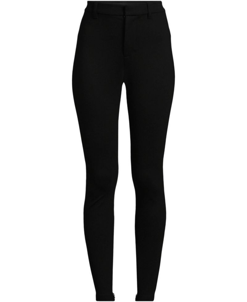 Women's High Rise Ponte Polished Leggings