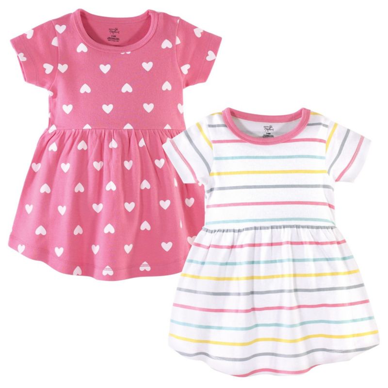 Baby Girls Hudson Cozy Stylish All-Season Dress 2Pk