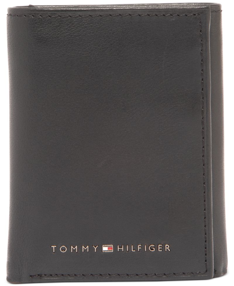 Men's Leather Billfold Pocket RFID Wallet