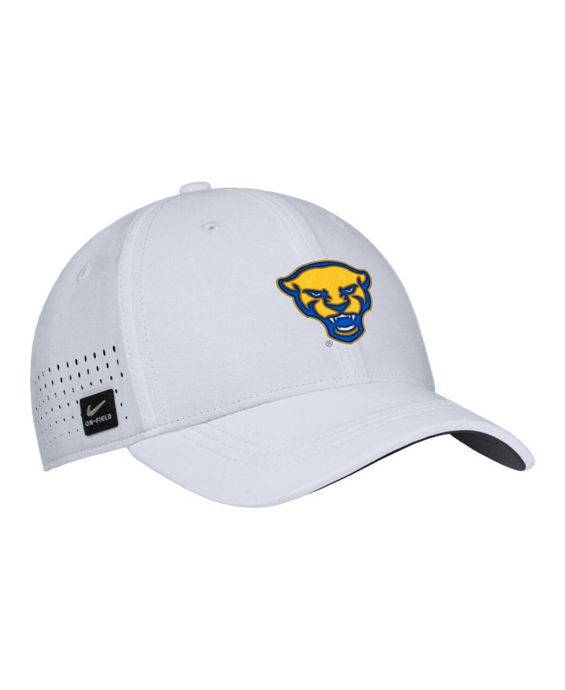 Men's White Pitt Panthers 2025 On-Field Performance Flex Hat