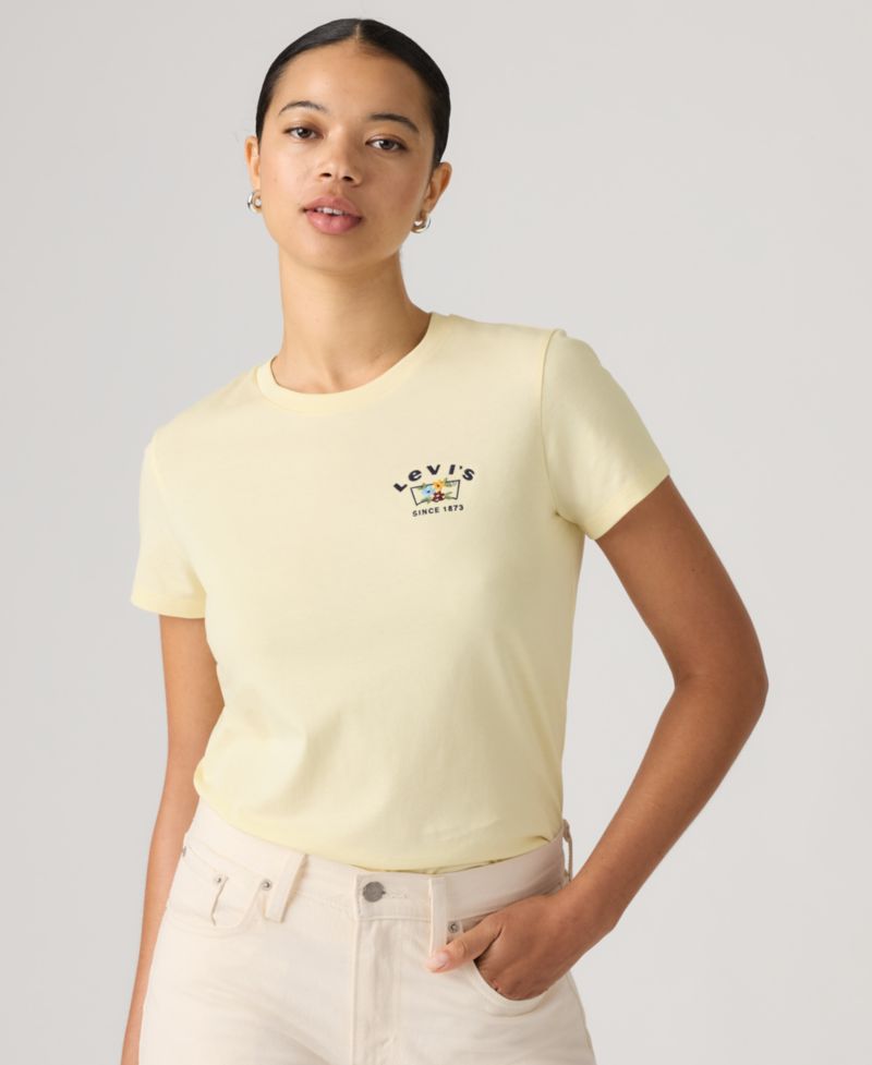Women's Perfect Graphic Logo Cotton T-Shirt