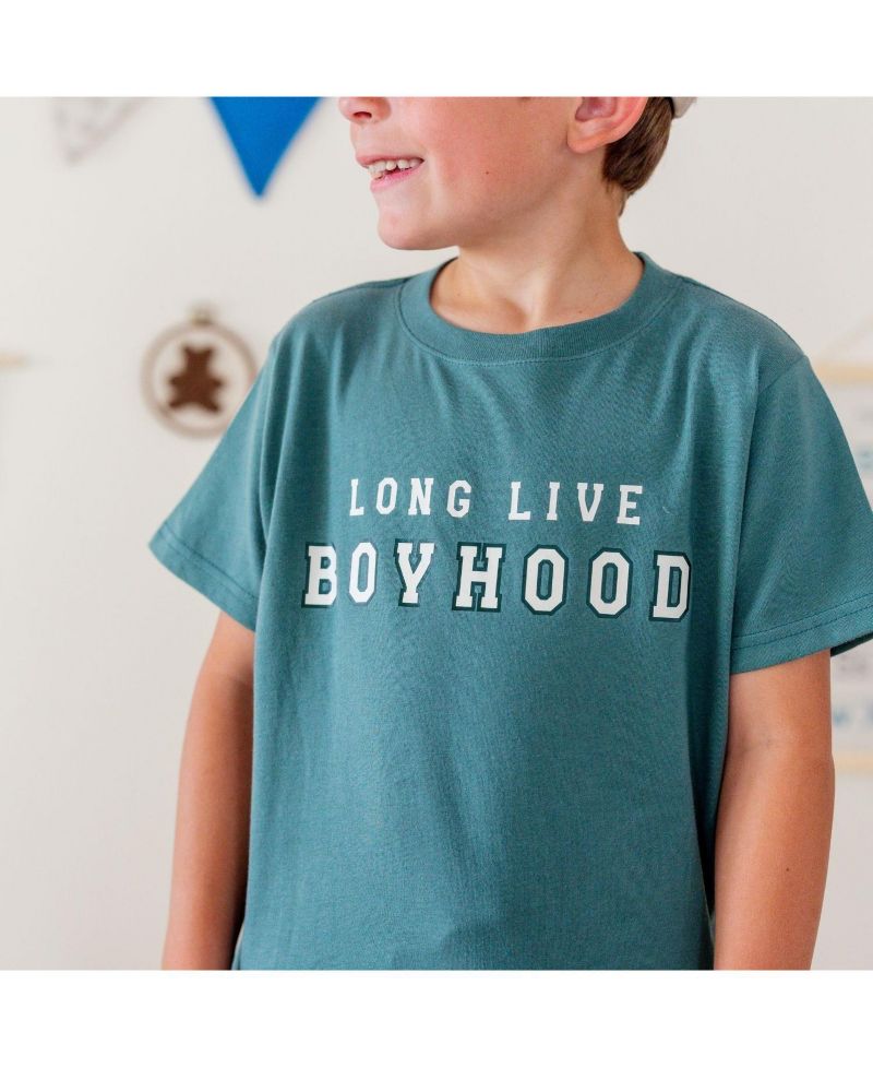 Little Boys Long Live Boyhood Short Sleeve T-Shirt