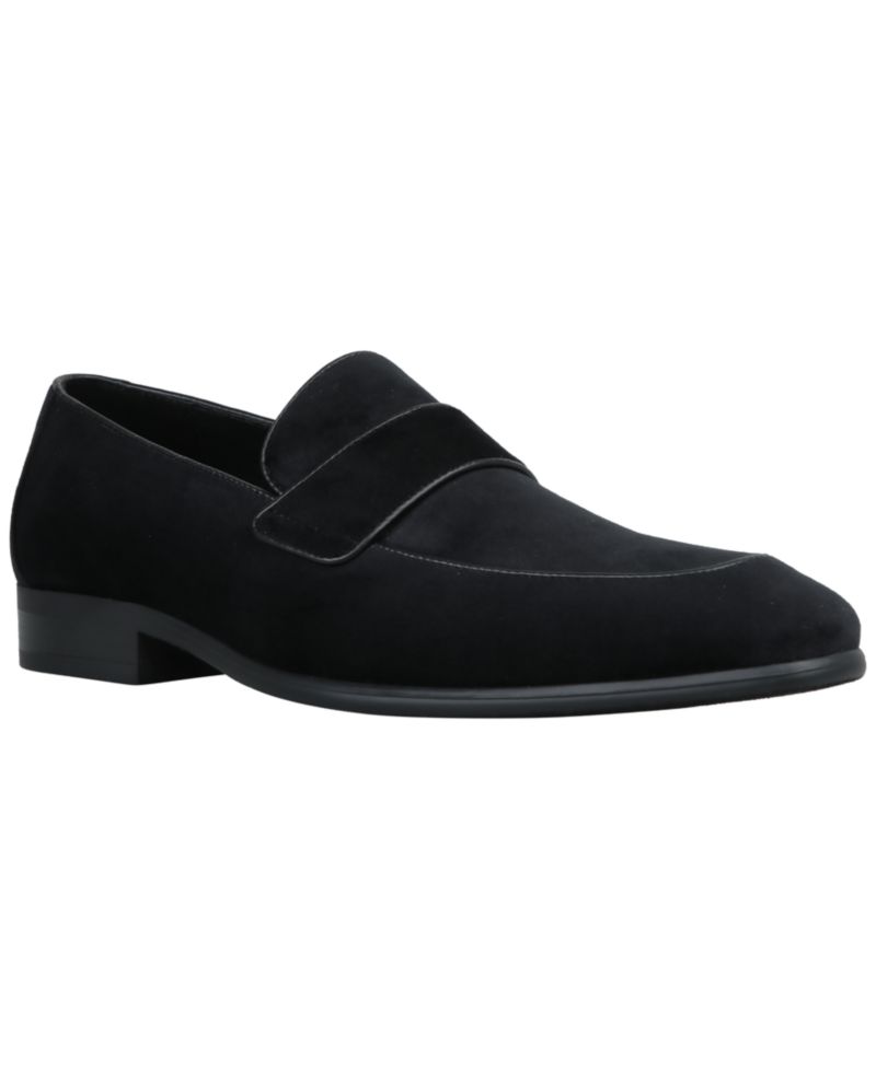 Men's Velvet Slip-On Loafers