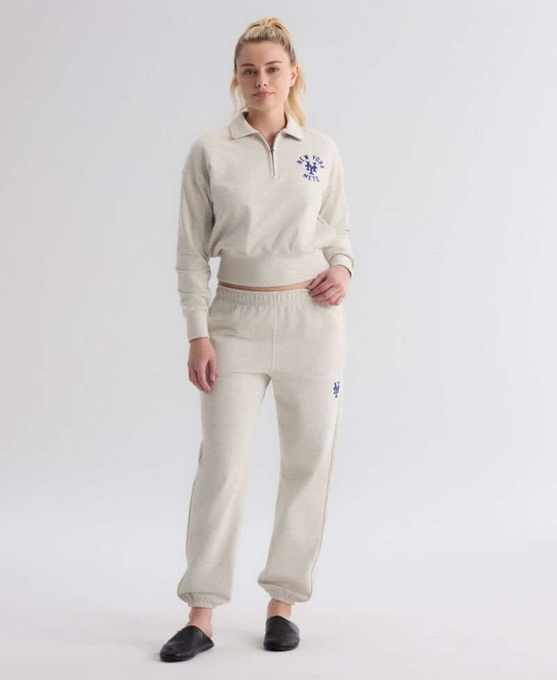 Women's New York Mets High-Rise Tapered Track Pants