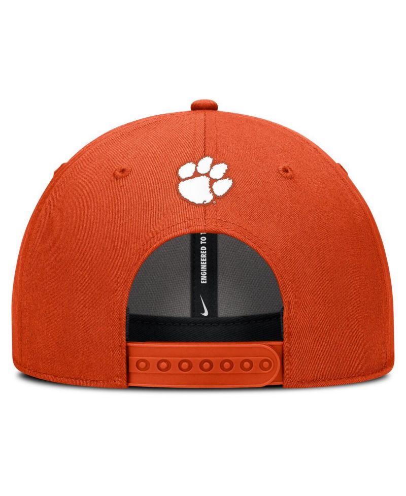 Men's Orange Clemson Tigers Rise Practice Adjustable Hat