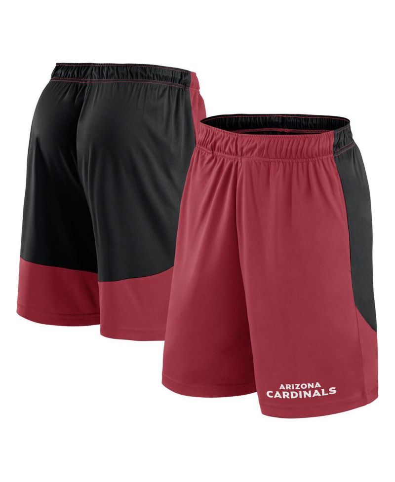 Men's Cardinal/Black Arizona Cardinals Launch Shorts