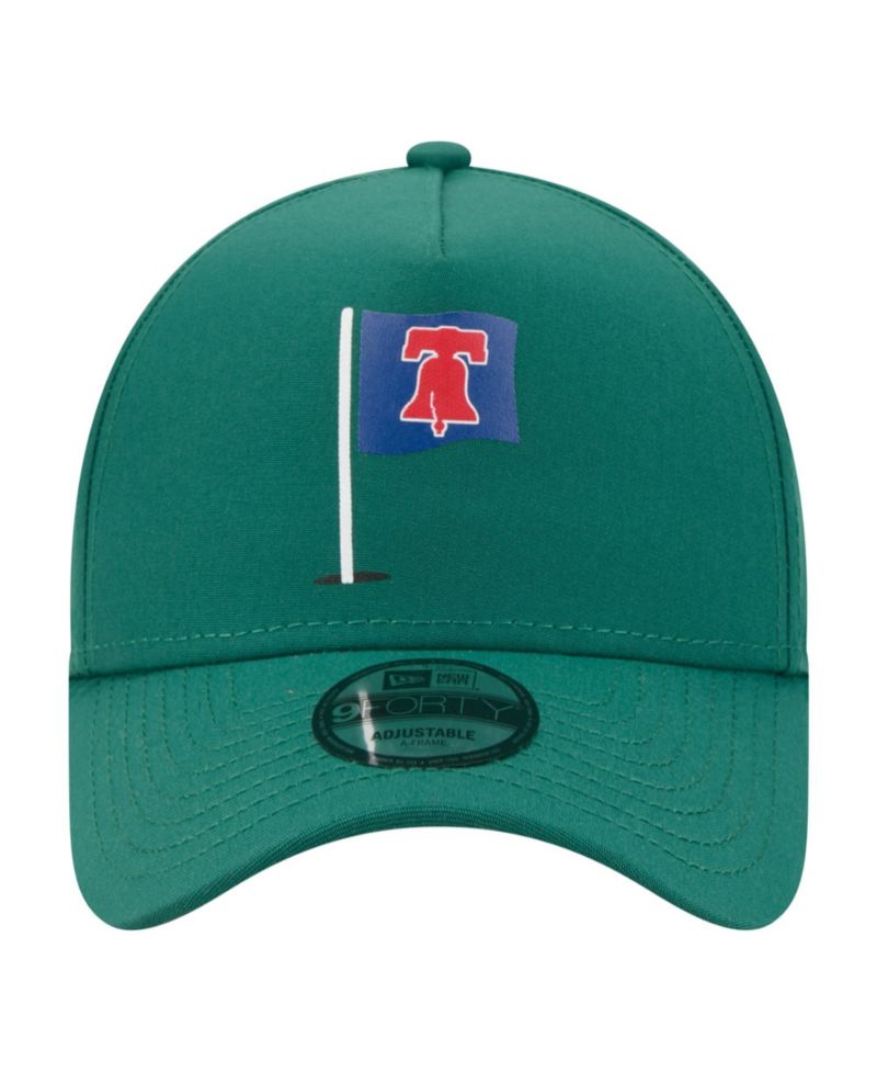 Men's Green Philadelphia Phillies Pin Seeker 9FORTY A-Frame Adjustable Hat