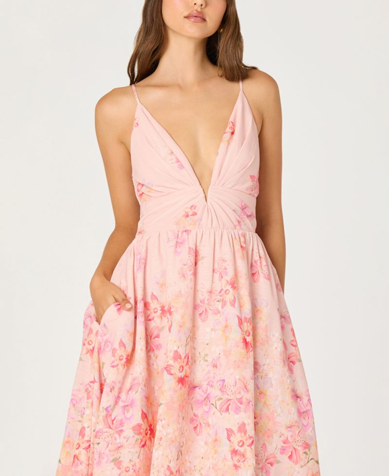 Women's Janna V-Neck Sleeveless Dress