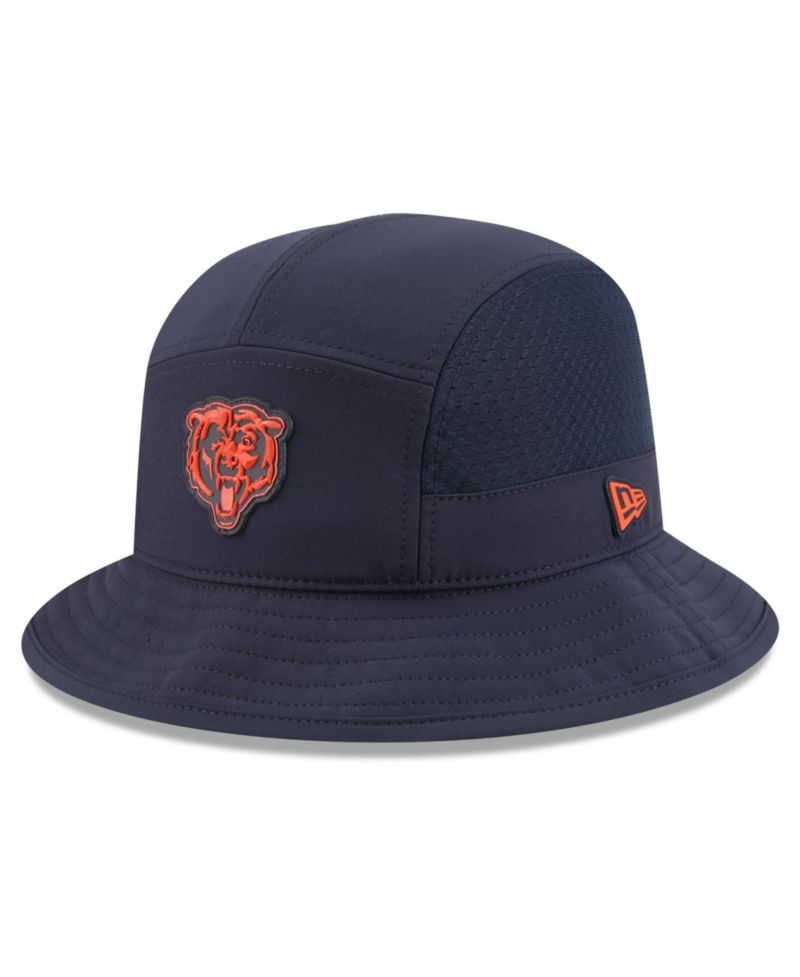 Men's Navy Chicago Bears 2026 Sideline Bucket Hat