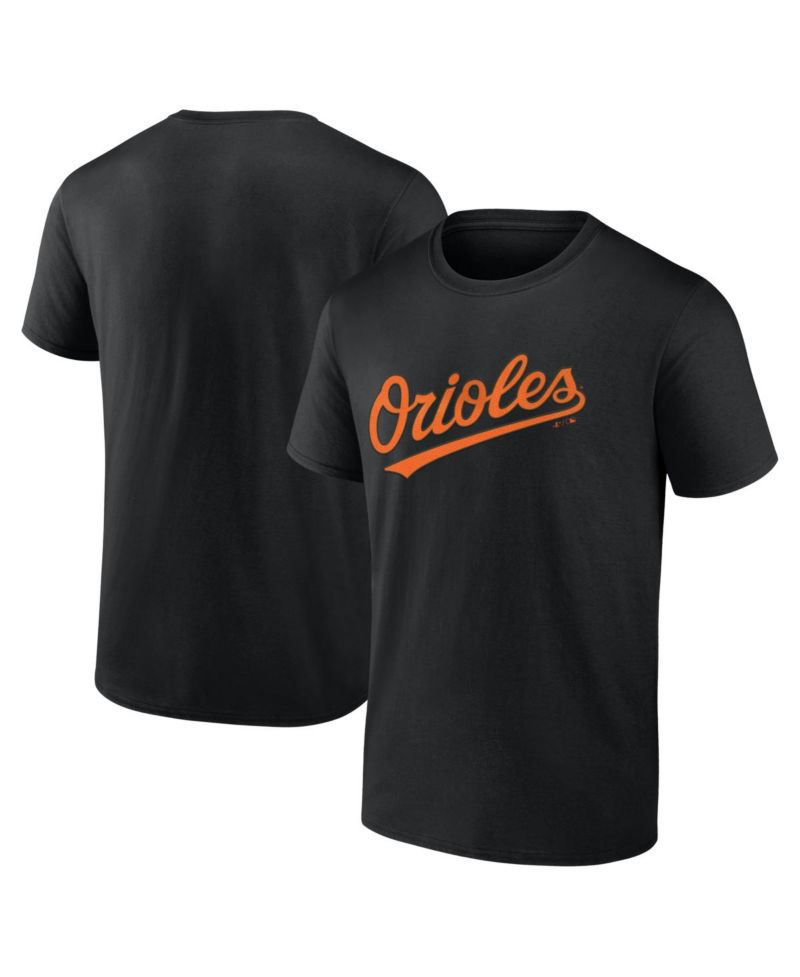 Men's Black Baltimore Orioles Wordmark T-Shirt