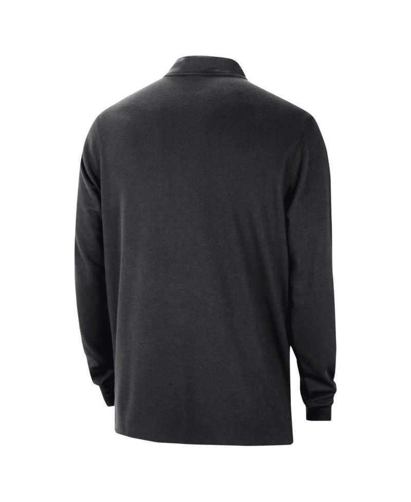 Men's Black Golden State Warriors 2024/25 Courtside Performance Half-Zip Top