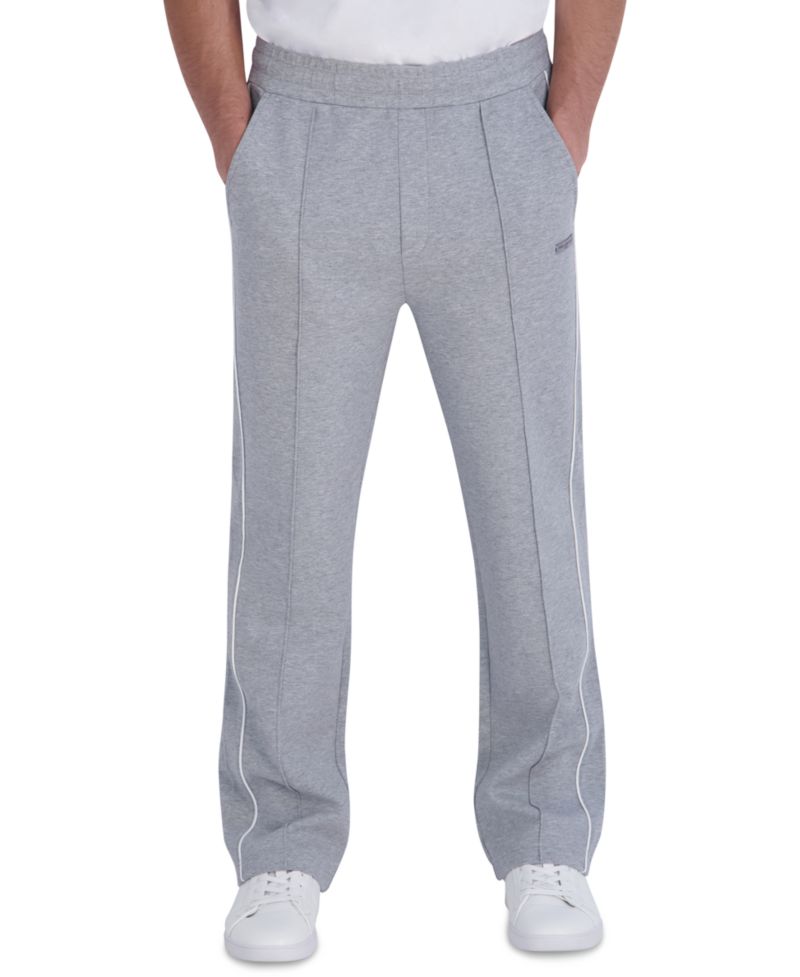Men's Ponte Track Piping Detail Pants