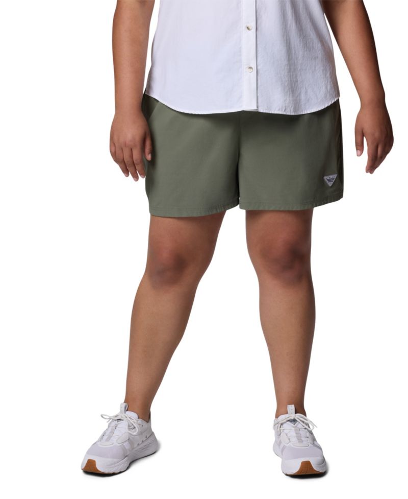 Plus Size Rugged Water Comfort Stretch Shorts