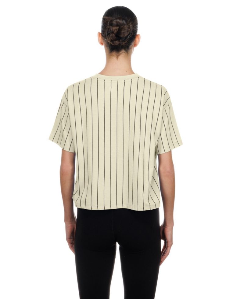Women's San Diego Padres Boxy Cropped T-Shirt