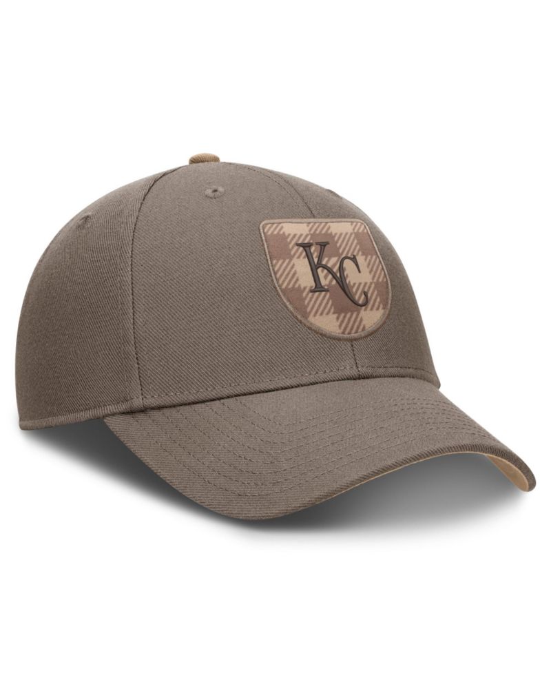 Men's Brown Kansas City Royals Statement Rise Adjustable Hat