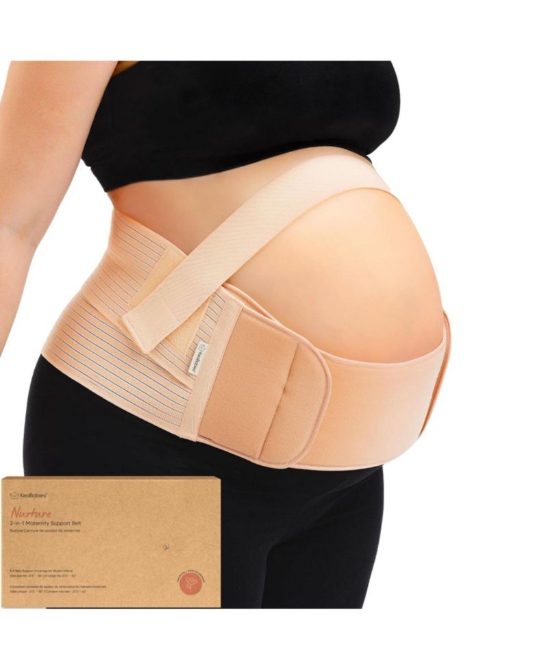 Maternity 2 in 1 Pregnancy Belly Support Band Belt, Pregnancy Must Haves Baby Belly Bands