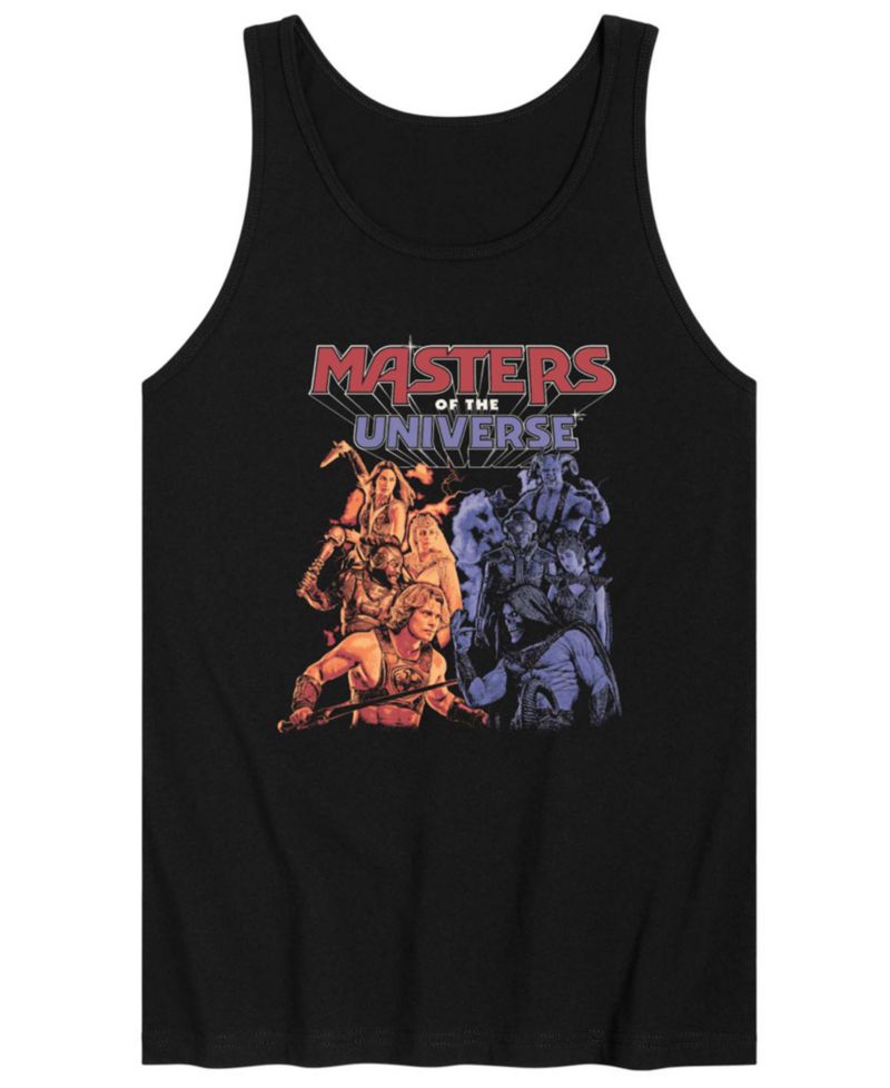 Men's Masters Of The Universe Heroes VS Villians Graphic Tank Top