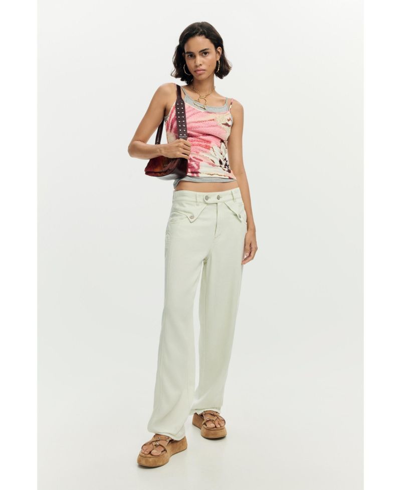 Women's 2-in-1 Strappy Top