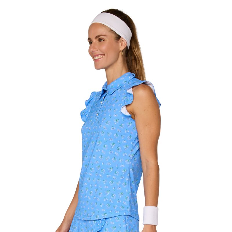 G Lifestyle Ruffle Sleeve Top