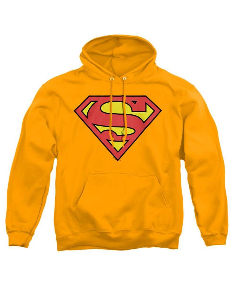 Men's Classic Logo Graphic Kangaroo Pocket Classic-Fit Pull-Over Hoodie