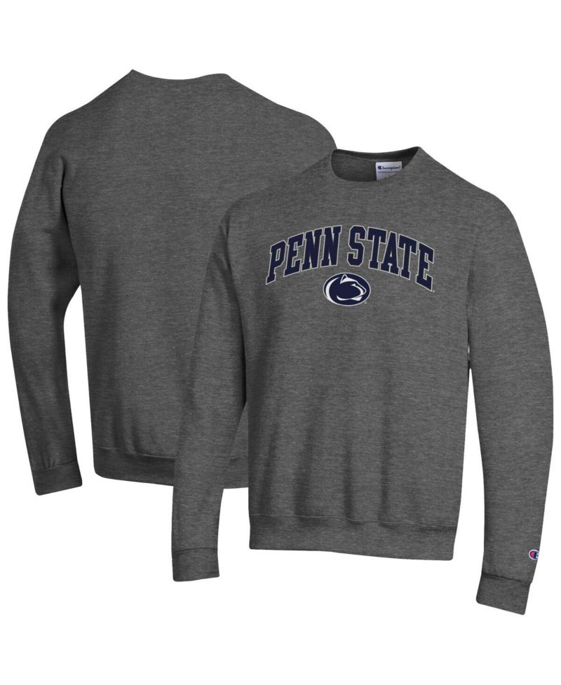 Men's Navy Penn State Nittany Lions Arch Over Logo Pullover Sweatshirt