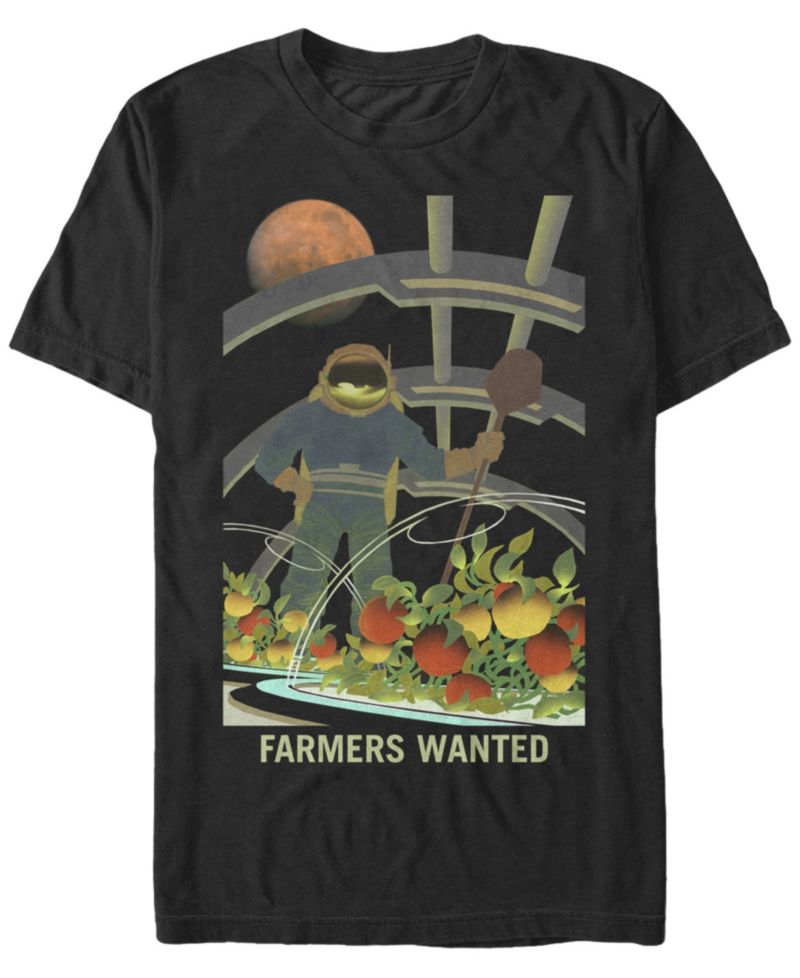 NASA Men's Mars Farmers Wanted Short Sleeve T-Shirt
