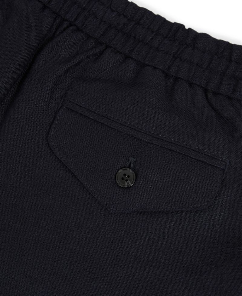 Men's Barges Relaxed-Fit Linen Drawstring Pants