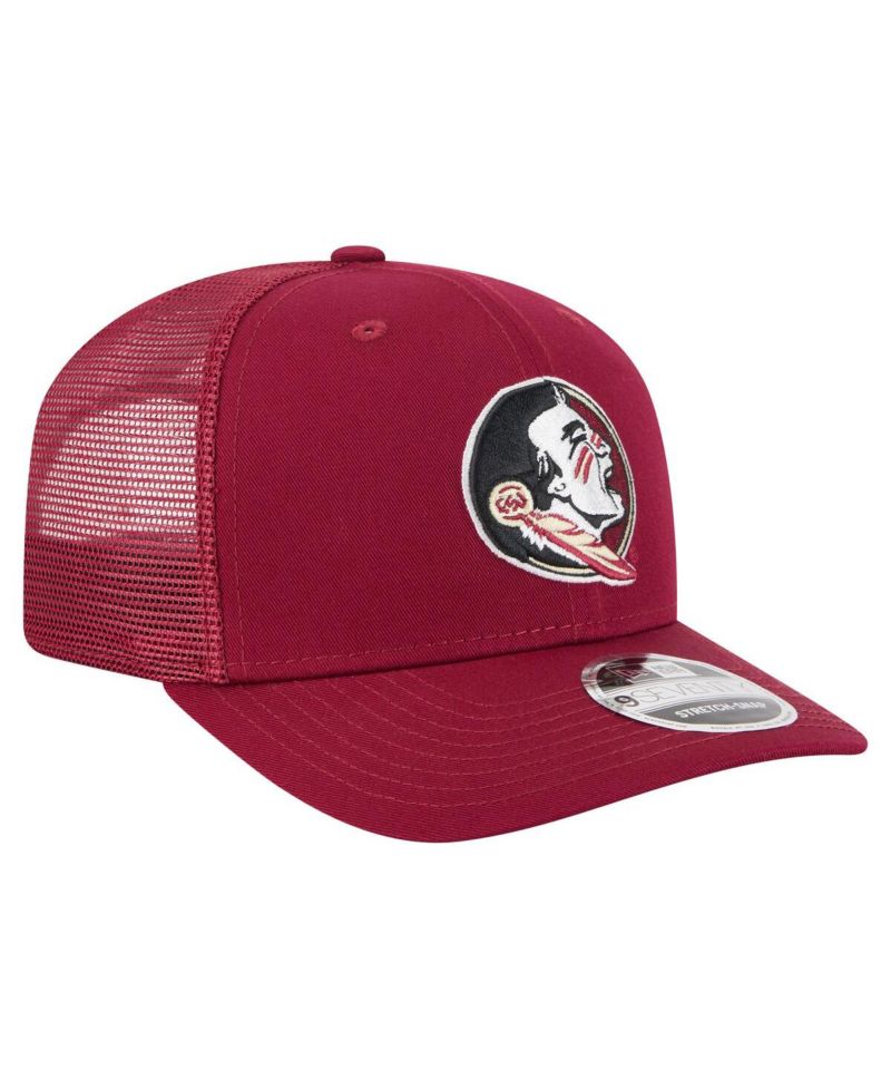 Men's Garnet Florida State Seminoles Primary 9SEVENTY Trucker Stretch-Snap Hat