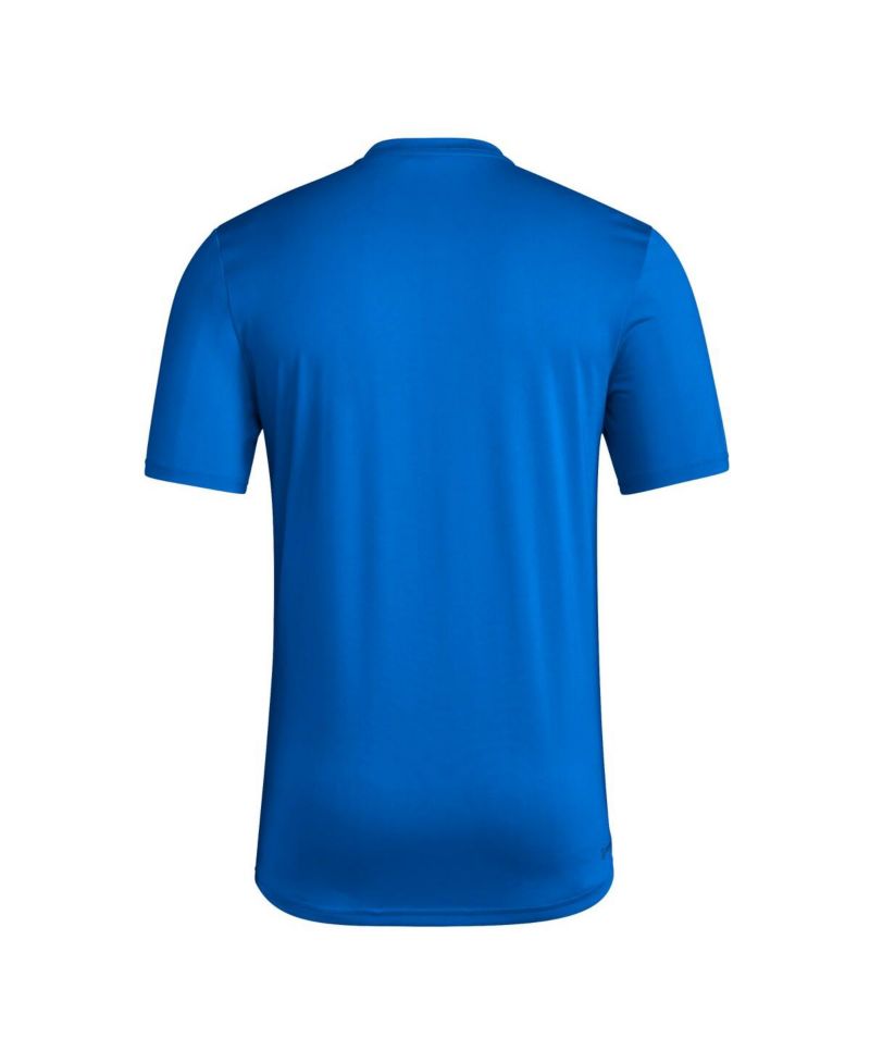Men's Royal Kansas Jayhawks Locker Laces Out Pre-Game T-Shirt