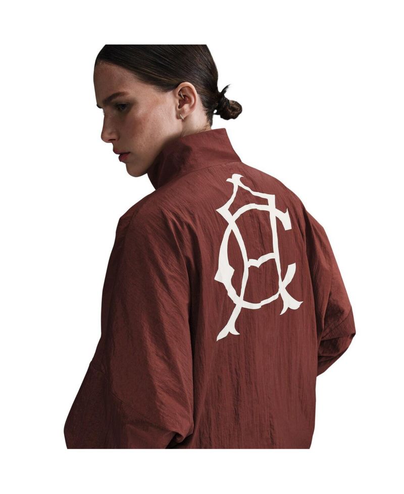 Women's Brown Club America CA x CA Essential Woven Full-Zip Jacket