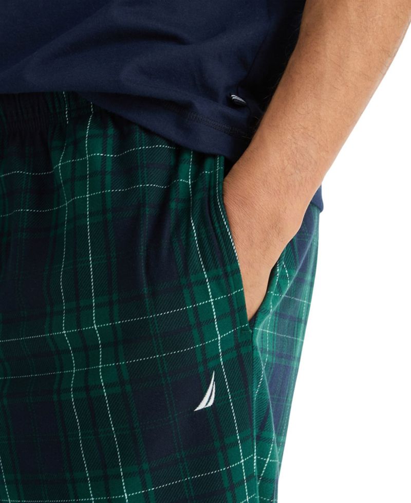 Men's Fleece Plaid Classic-Fit Pajama Pants