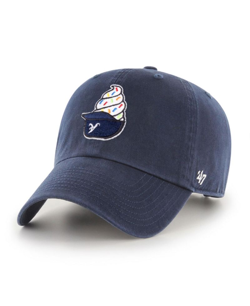 Preschool Navy Atlanta Braves Ice Cream Helmet Clean Up Adjustable Hat