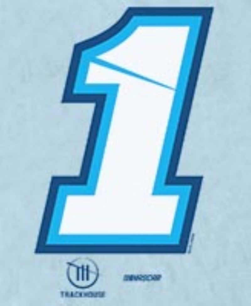 Men's Nascar No. 1 Driver Number Graphic T-Shirt