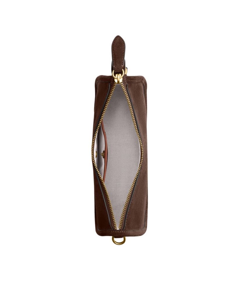 Waverly Small Suede Shoulder Bag