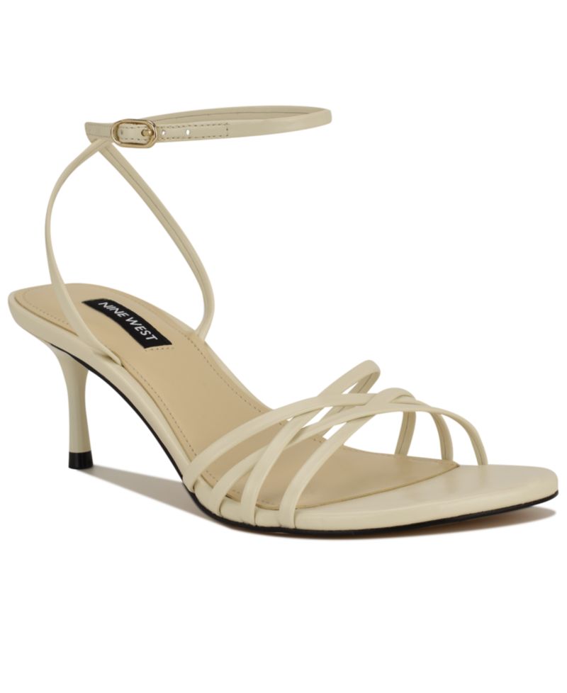 Women's Gazey Ankle Strap Kitten Heel Dress Sandals