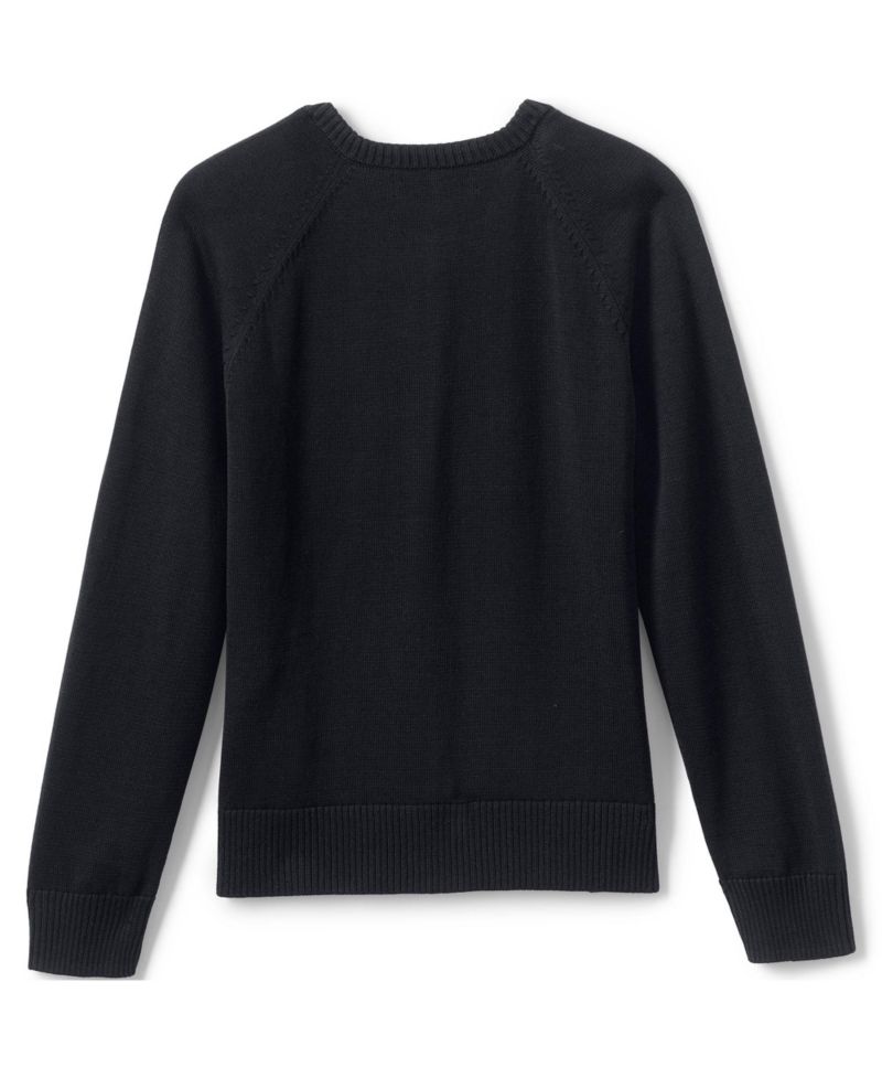 Child School Uniform Girls Cotton Modal Cardigan Sweater