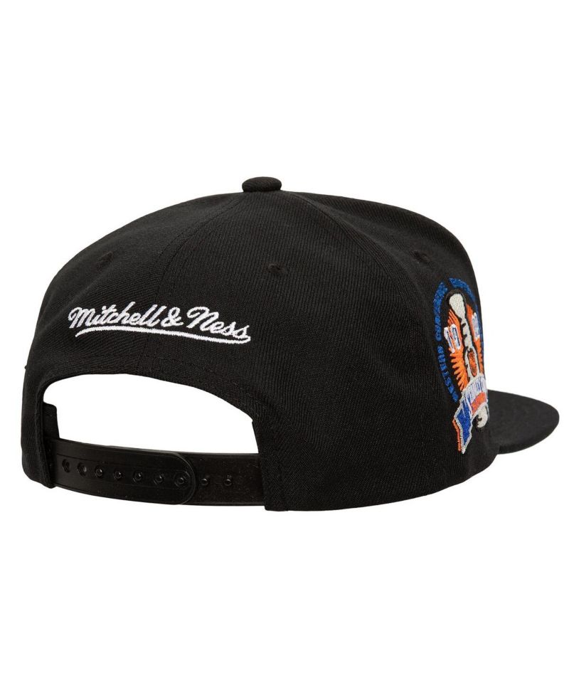 Men's Black Dallas Stars Core Top Spot Snapback Hat