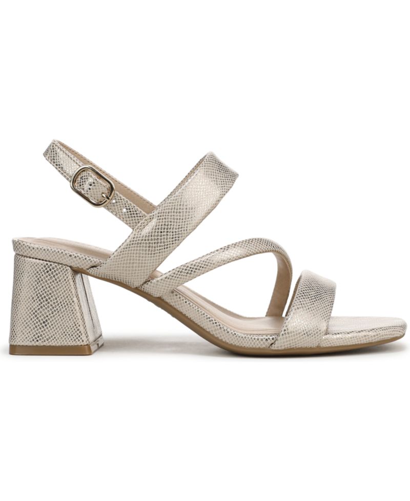 Women's Celia Asymmetrical Block Heel Dress Sandals