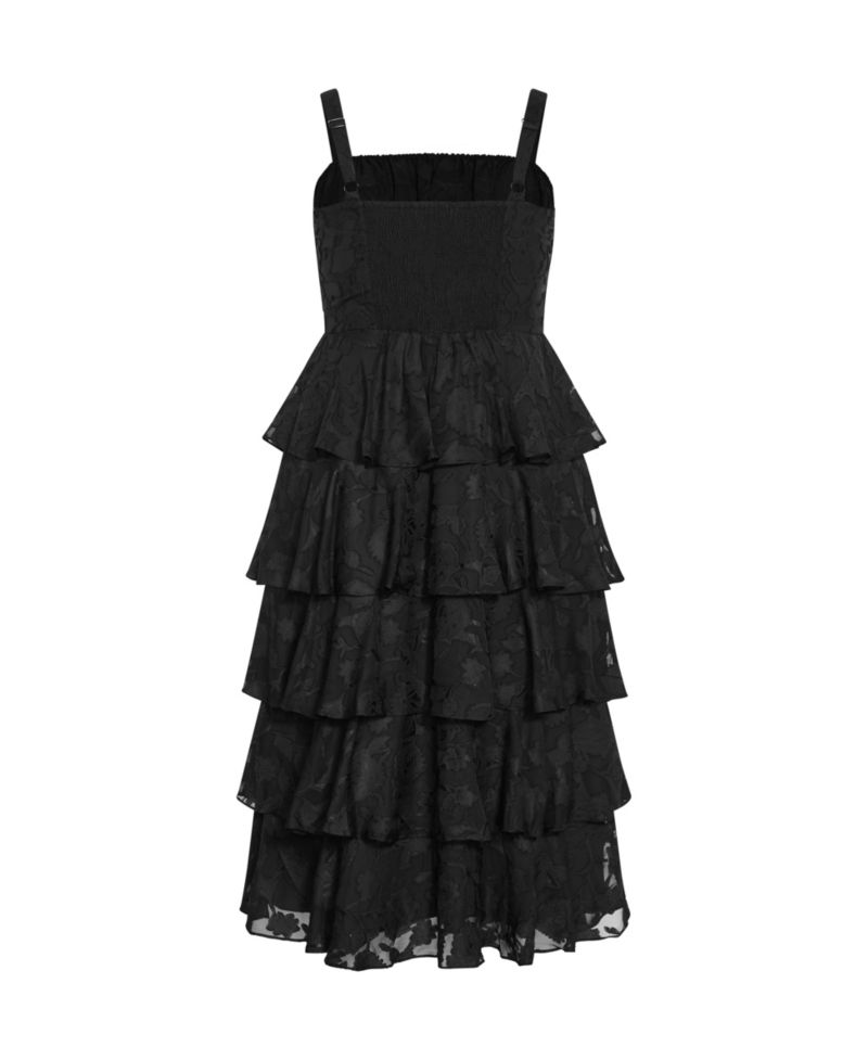 Women's Plus Size Daniela Ruffle Tier Dress