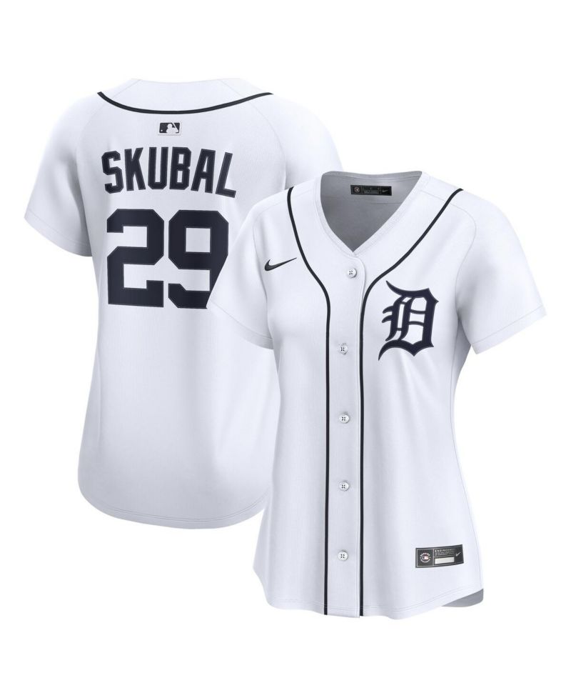 Women's Tarik Skubal White Detroit Tigers Home Limited Player Jersey